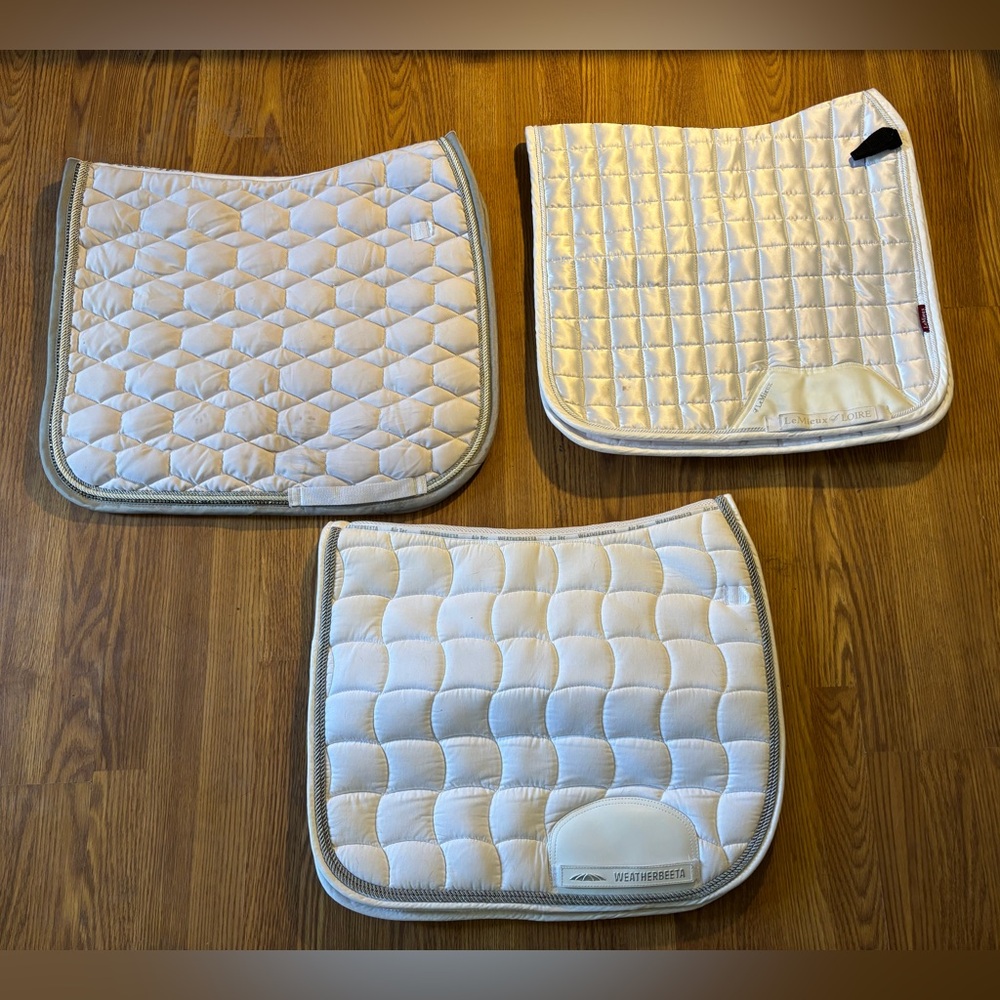 Dressage Saddle Pad Lot